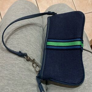 **Vintage** the Sak small woven purse with strap and zipper pocket